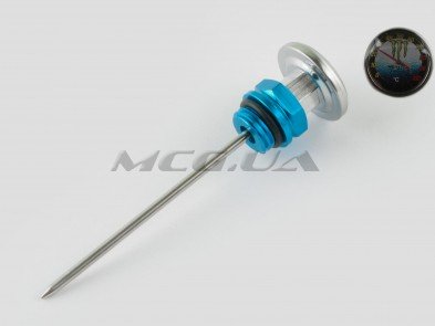 Щуп масла Ø19.0mm, L-137mm (+датчик температуры) (синий) 