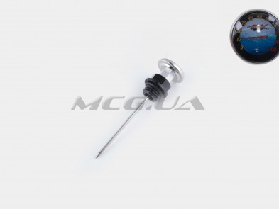 Щуп масла Ø19.0mm, L-137mm (+датчик температуры) (черный) 