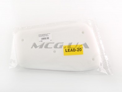 Элемент воздушного фильтра Honda LEAD AF20/HF05 (поролон сухой) (белый)