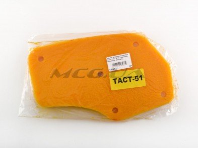 Элемент воздушного фильтра Honda TACT AF51 (поролон с пропиткой) (желтый)