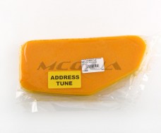 Элемент воздушного фильтра Suzuki ADDRESS TUNE (поролон с пропиткой) (желтый)