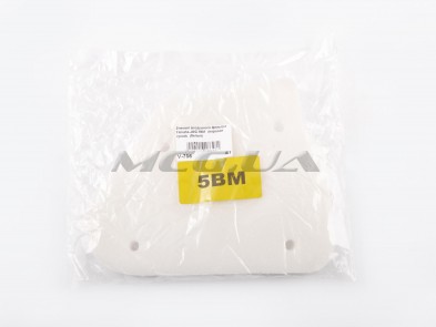 Элемент воздушного фильтра Yamaha JOG 5BM (поролон сухой) (белый)