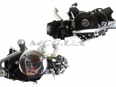 Двигатель Delta 110cc (АКПП, копия двигателя Honda cub с двойным сцеплением) 