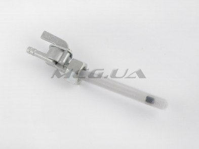 Кран топливный Alpha (гайка Ø14mm, штуцер 180*) 