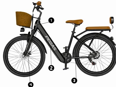 Електровелосипед IDemo PEGAS Hydra+