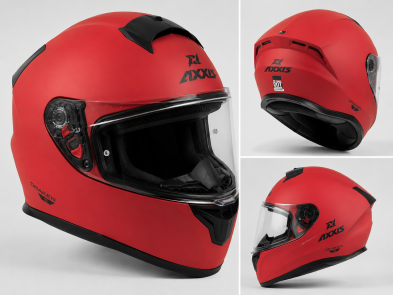 Шолом AXXIS DRAKEN MATT RED