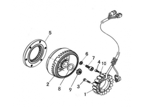 Генератор HS600ATV