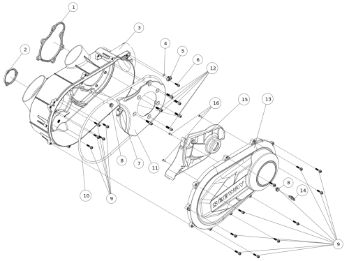 КОРОБКА CVT CVTECH U2