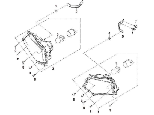 ІНТЕГРАЛЬНІ ФАРИ 1 HS300ATV