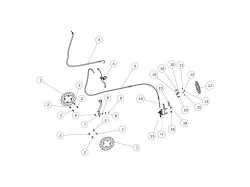 Система парковки (средний вал) AT6L