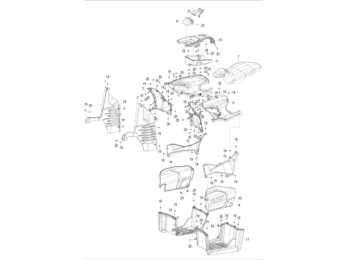 Компоненты капота 2