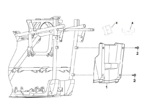 Тридцать два, задняя крышка HS550ATV