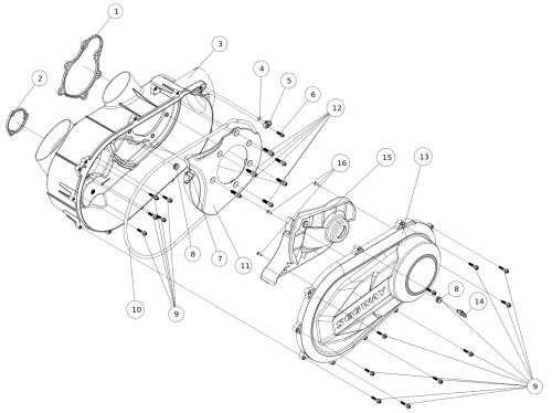КОРОБКА CVT CVTECH U3