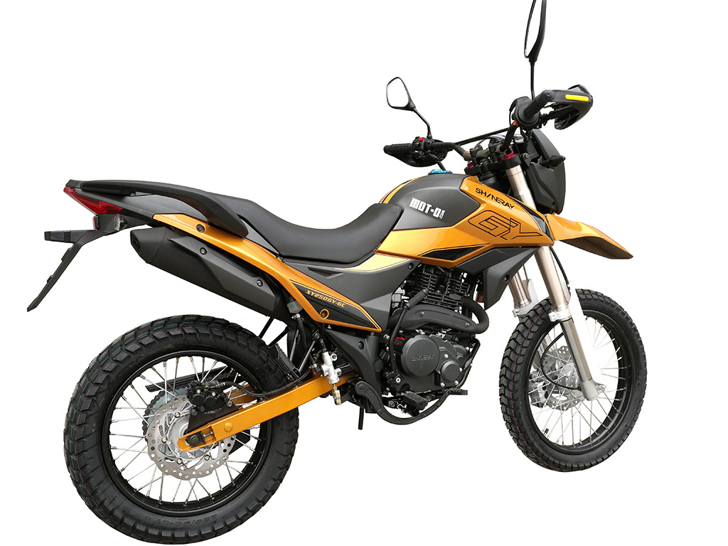 Характеристики Shineray XY250GY-6C Enduro - золотой