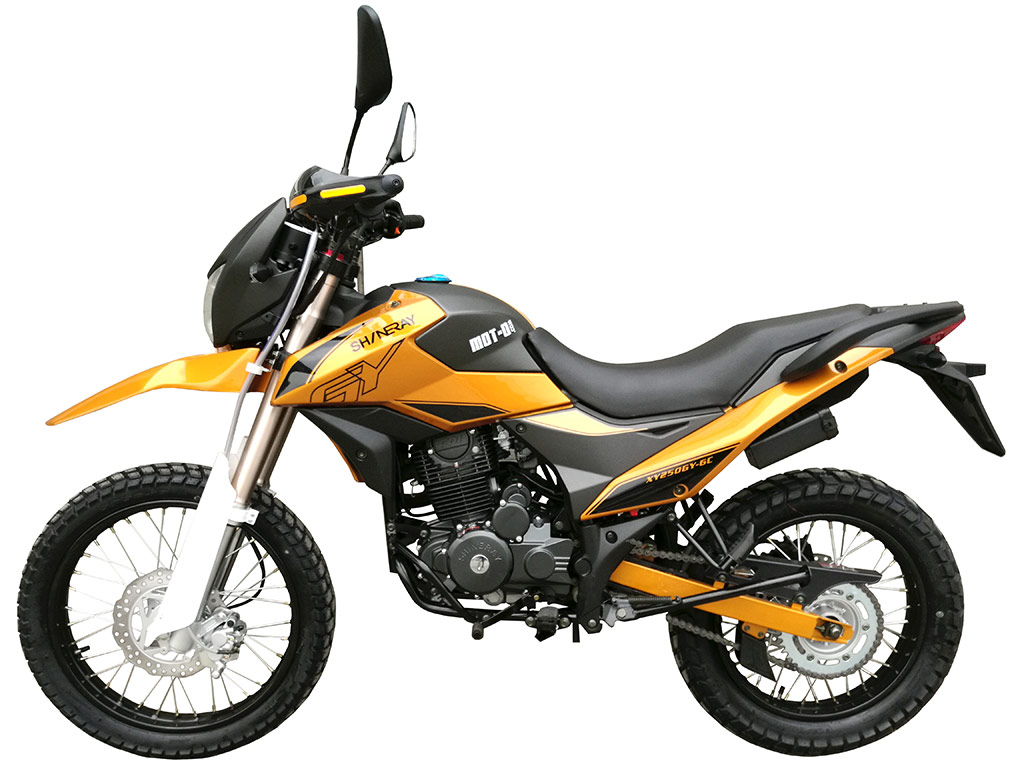 Характеристики Shineray XY250GY-6C Enduro - золотой