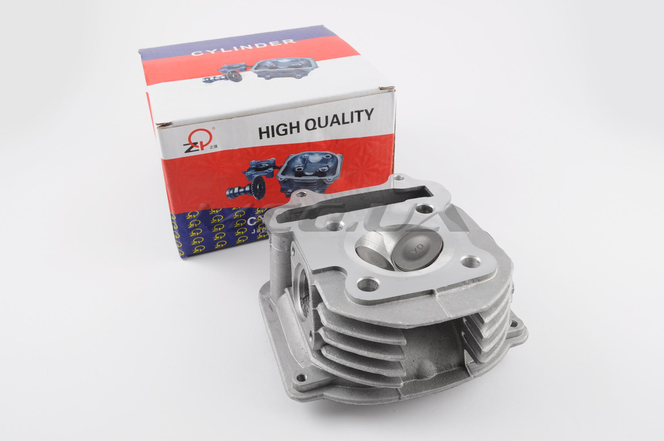 Головка цилиндра 4T GY6 125/150 (Ø50, для повышения степени сжатия) (голая, +клапаны) 