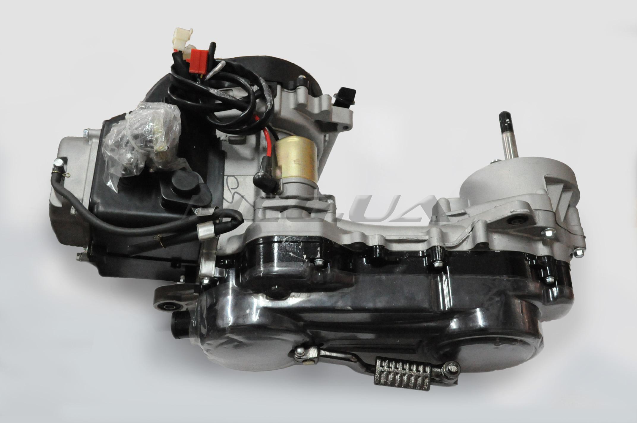 Двигатель 4T GY6 80cc (139QMB, короткий) (10