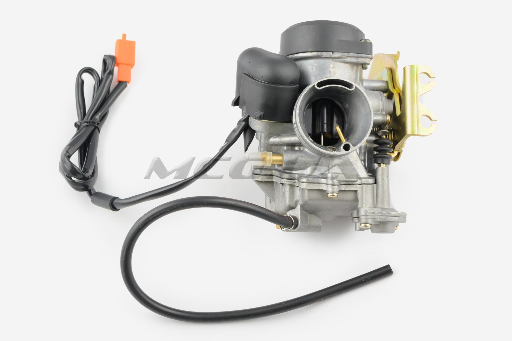 Карбюратор 4Т GY6 152QMI,157QMJ (200/250cc) (с ускорительным насосом) 