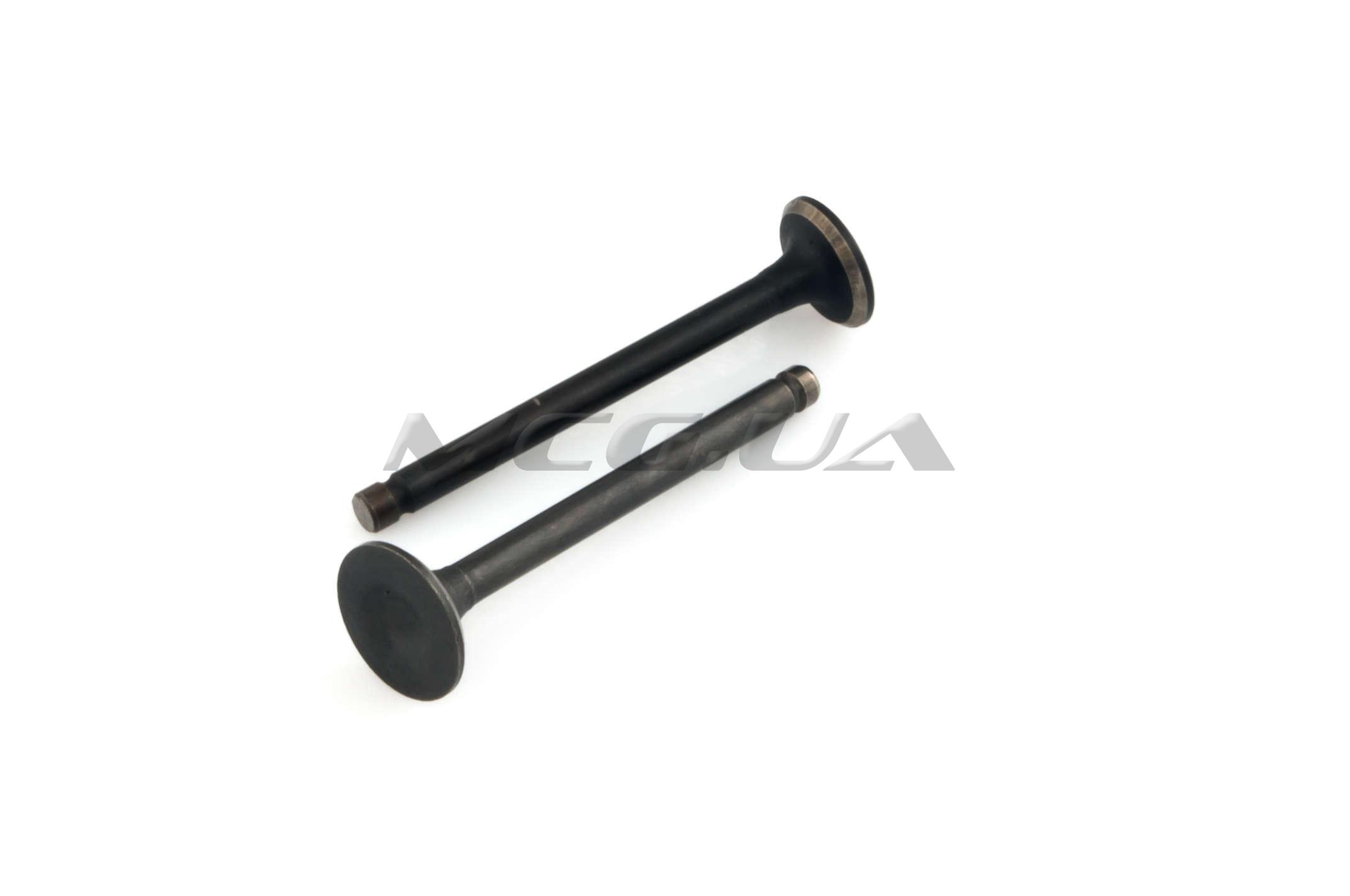 Клапаны (пара, голые) 4T GY6 50 (L-64.5mm) 