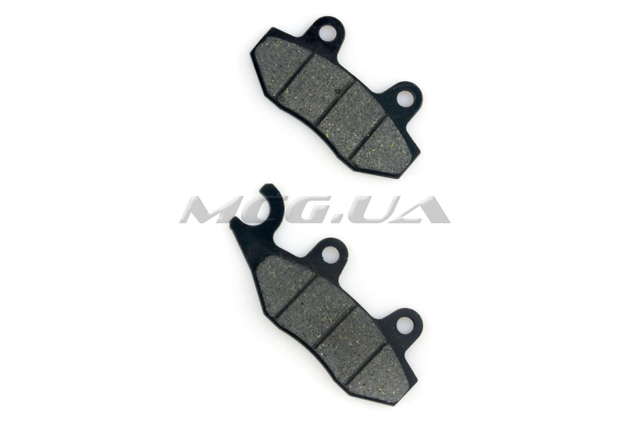 Колодки тормозные (диск) 4T GY6 50-150 (под двухпоршневой суппорт) 