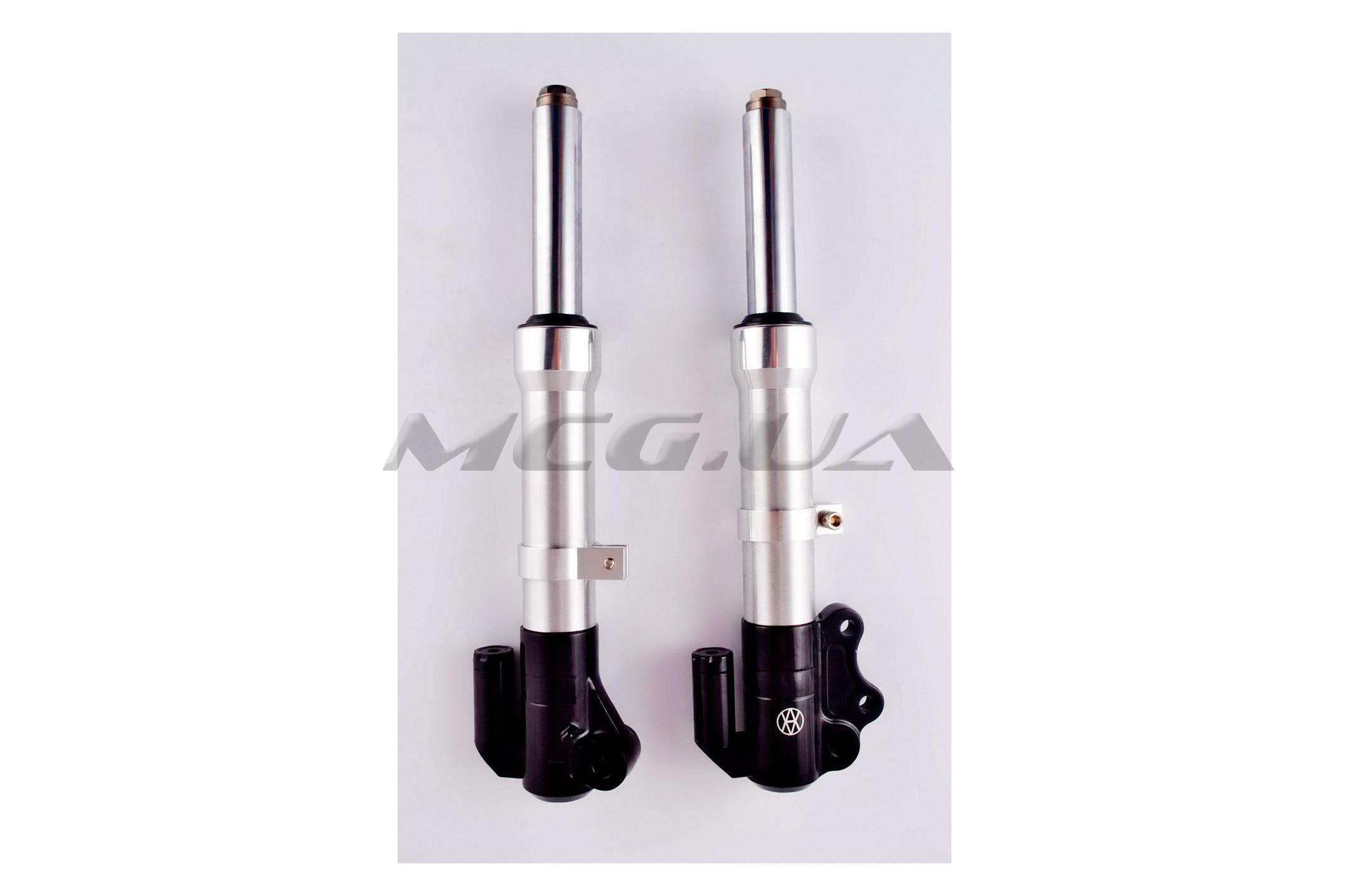 Перья вилки Yamaha JOG 50 (диск, гидравлические, шток 26mm) (Тайвань) 