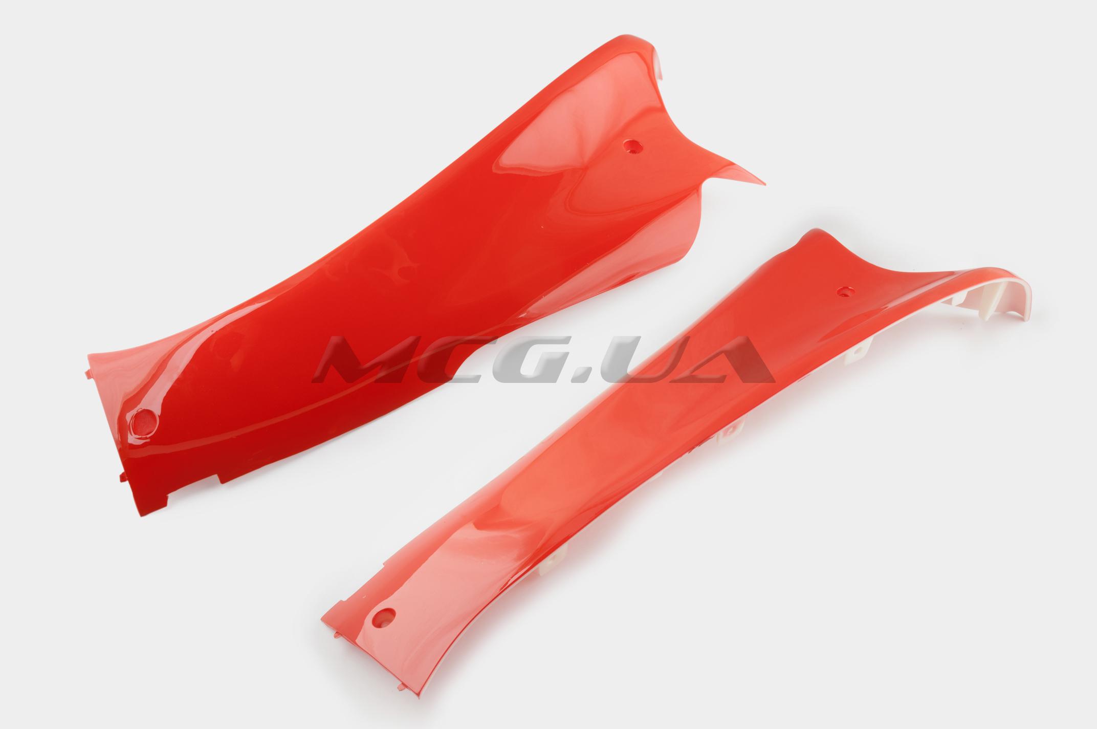 Пластик VIPER STORM 2007 нижний пара (лыжи) (красный) 