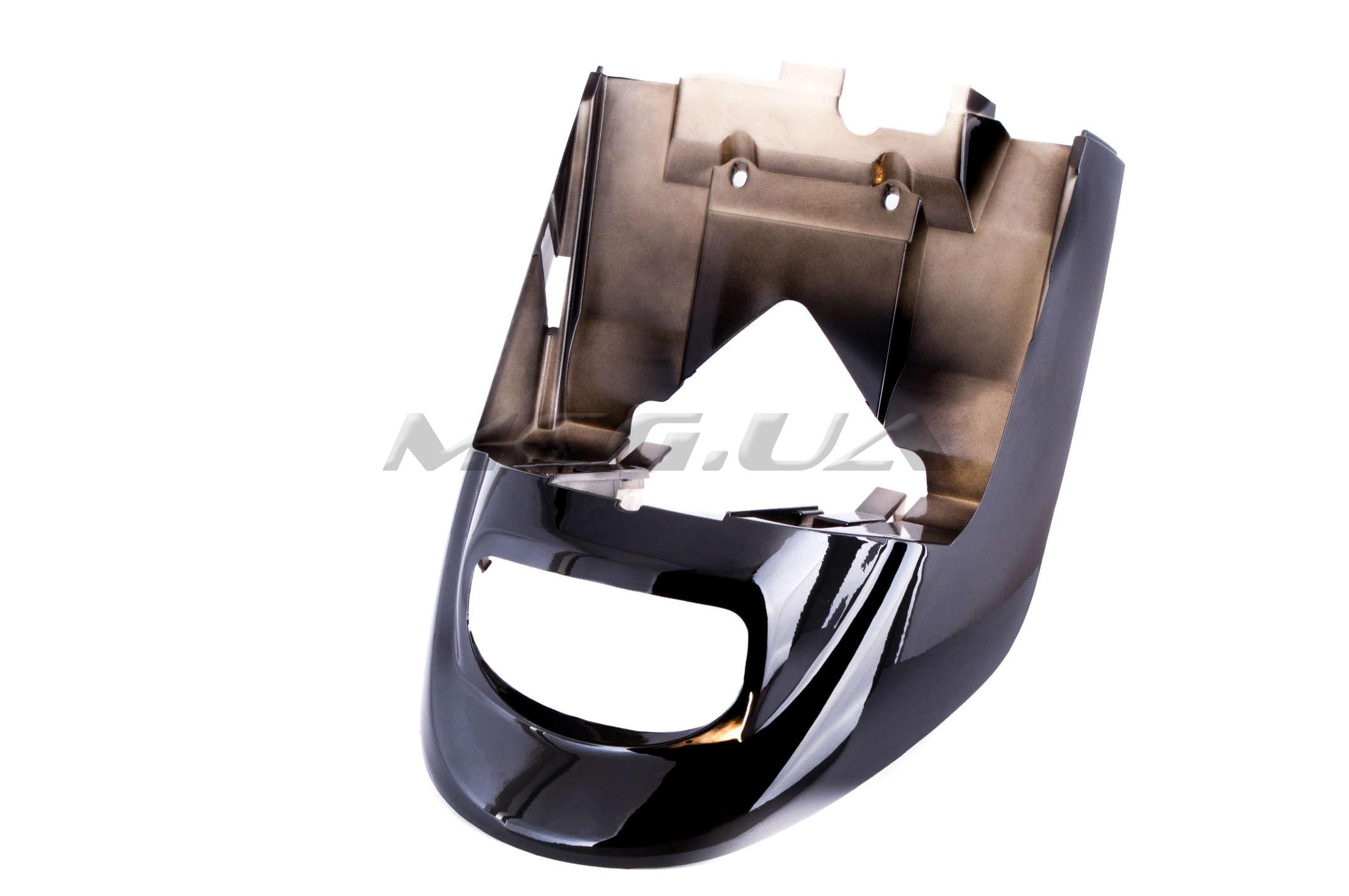 Пластик Yamaha JOG POSHE NEW передний (клюв) (черный) 