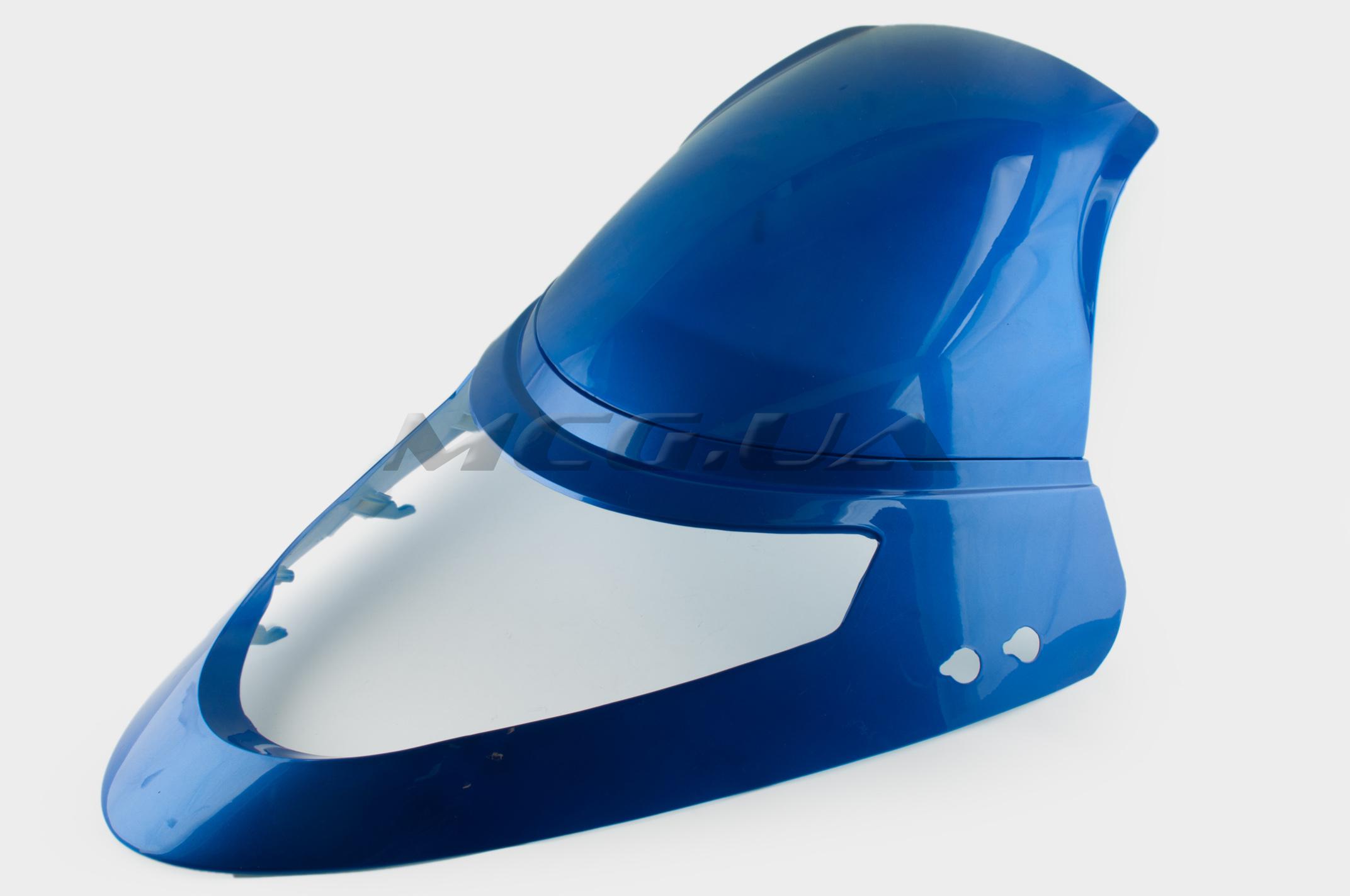 Пластик Zongshen F1, F50 передний (клюв) (синий) 