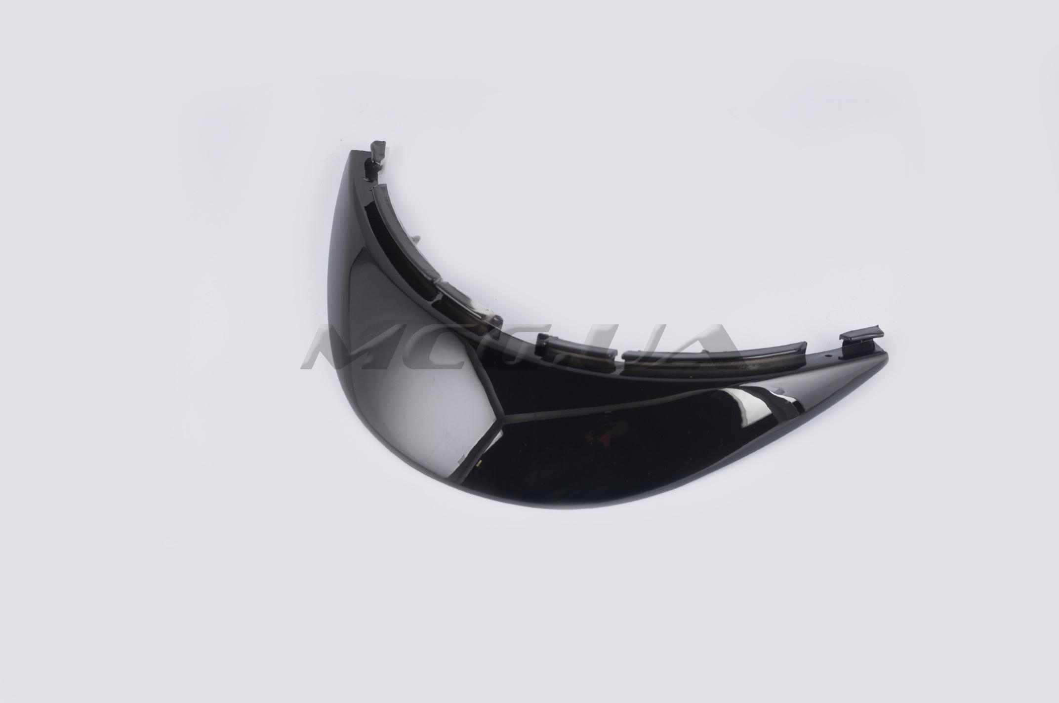 Пластик Zongshen GRAND PRIX передний (накладка на клюв) (черный) 