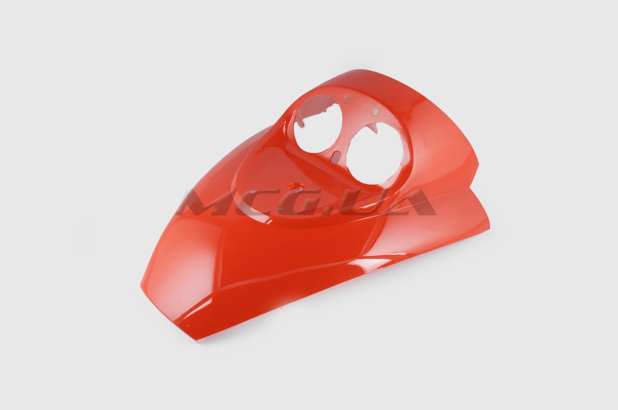 Пластик Zongshen GRAND PRIX передний (клюв) (красный) 