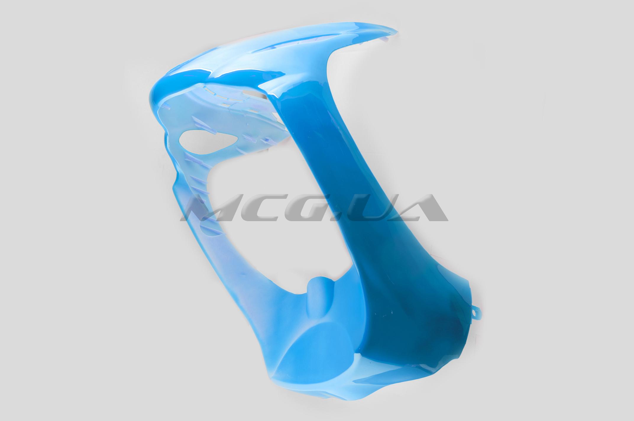 Пластик Zongshen WIND передний (подклювник) (синий) 