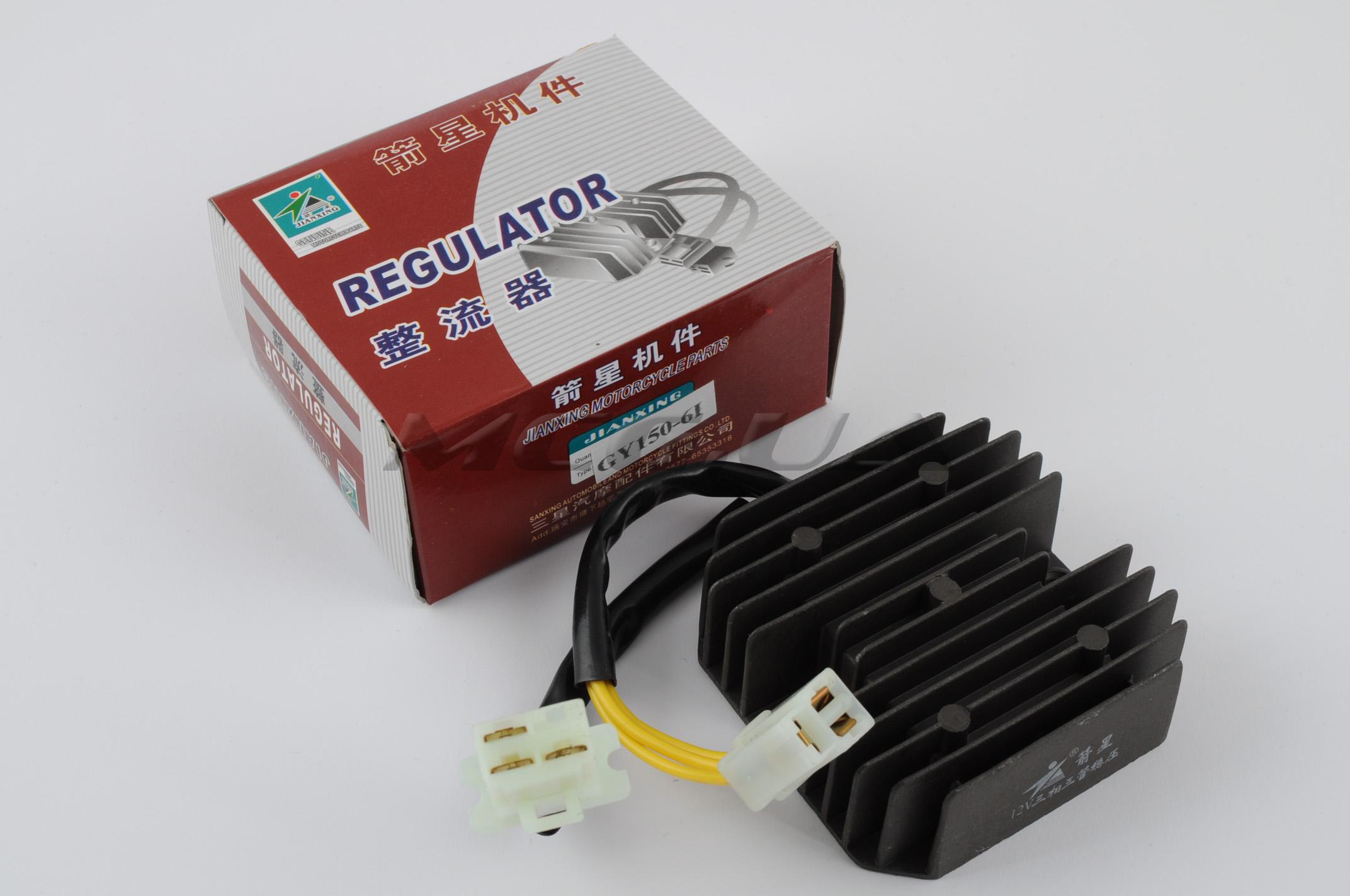 Реле зарядки 4T GY6 125/150 (5 проводов 3+2) 