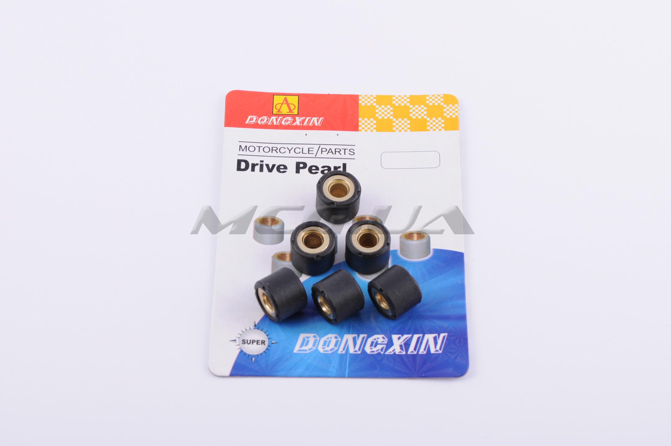 Ролики вариатора Honda 16*13 11,0г (чёрные) 