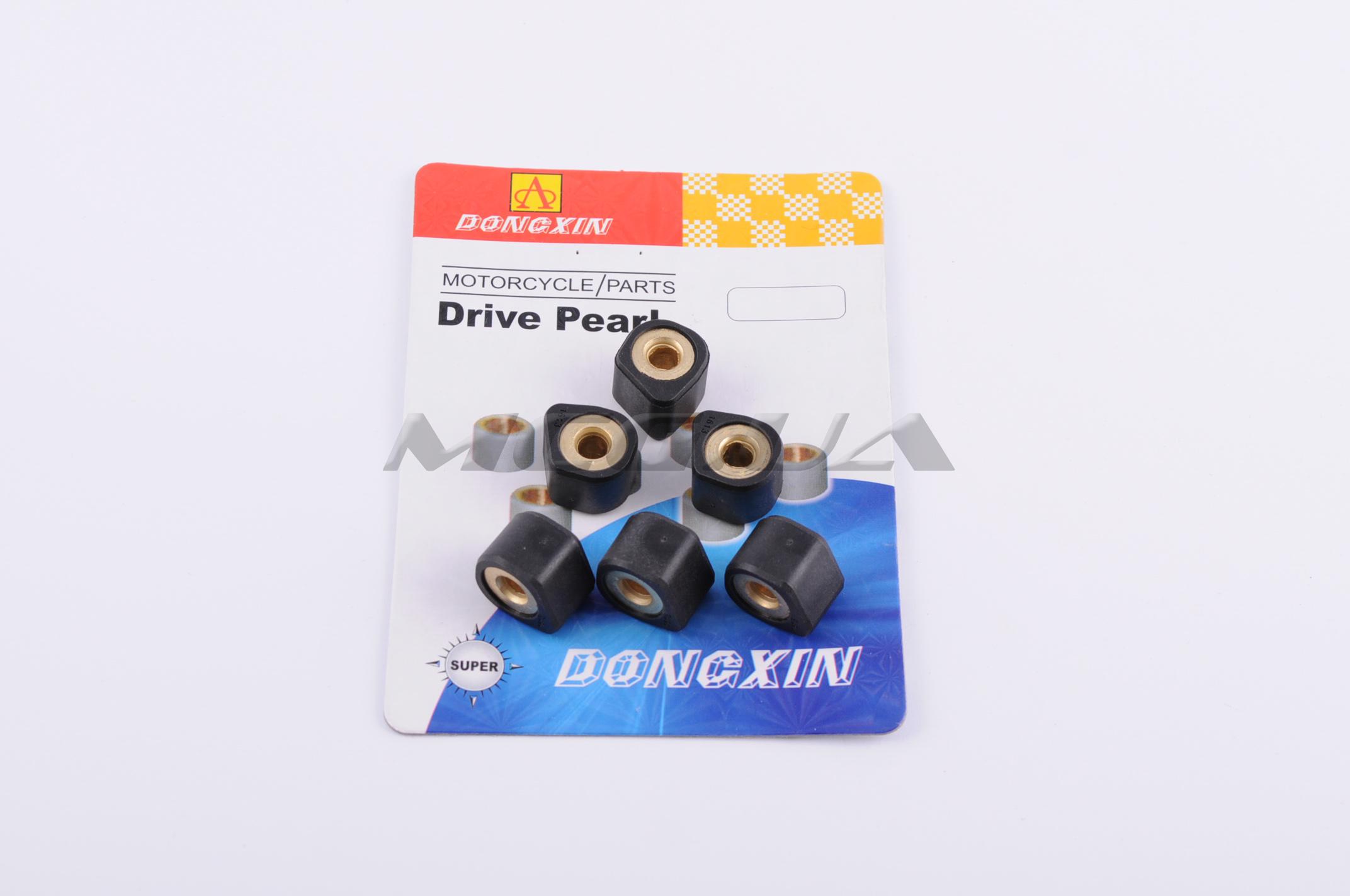 Ролики вариатора (тюнинг) Honda 16*13 11,0г (черные) 