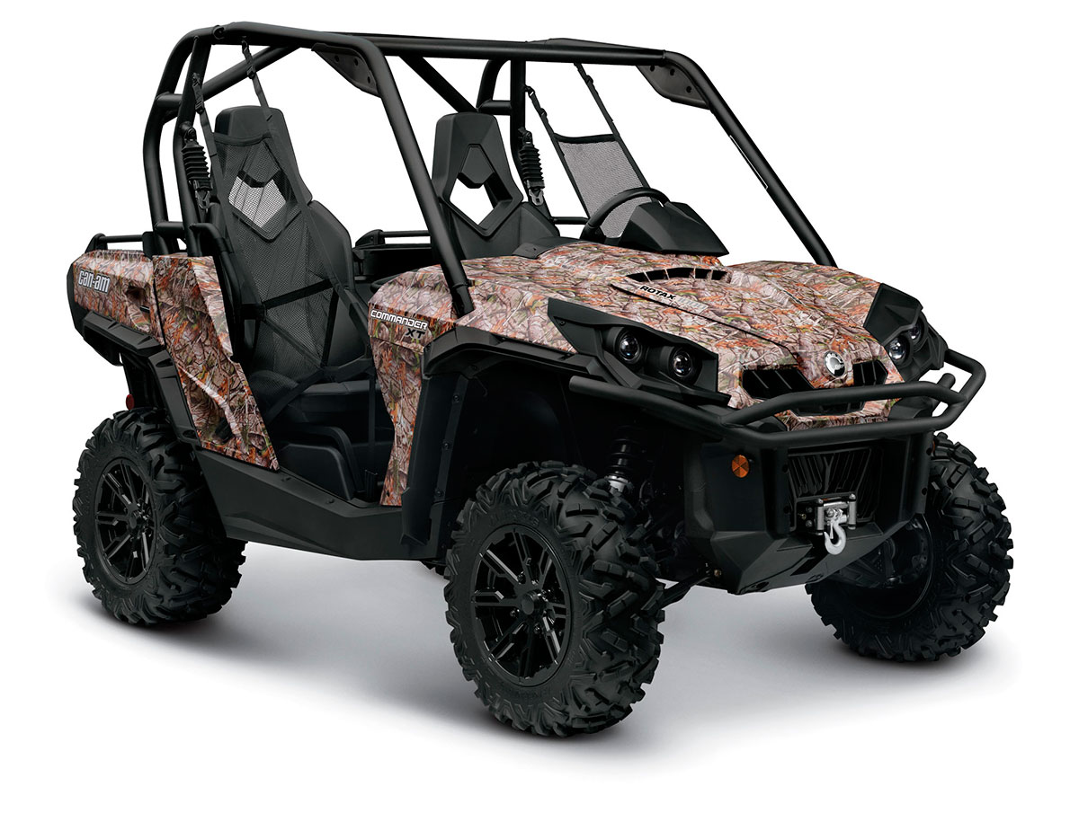 BRP Can-Am Commander 1000 XT камуфляж, матовый, алюминий