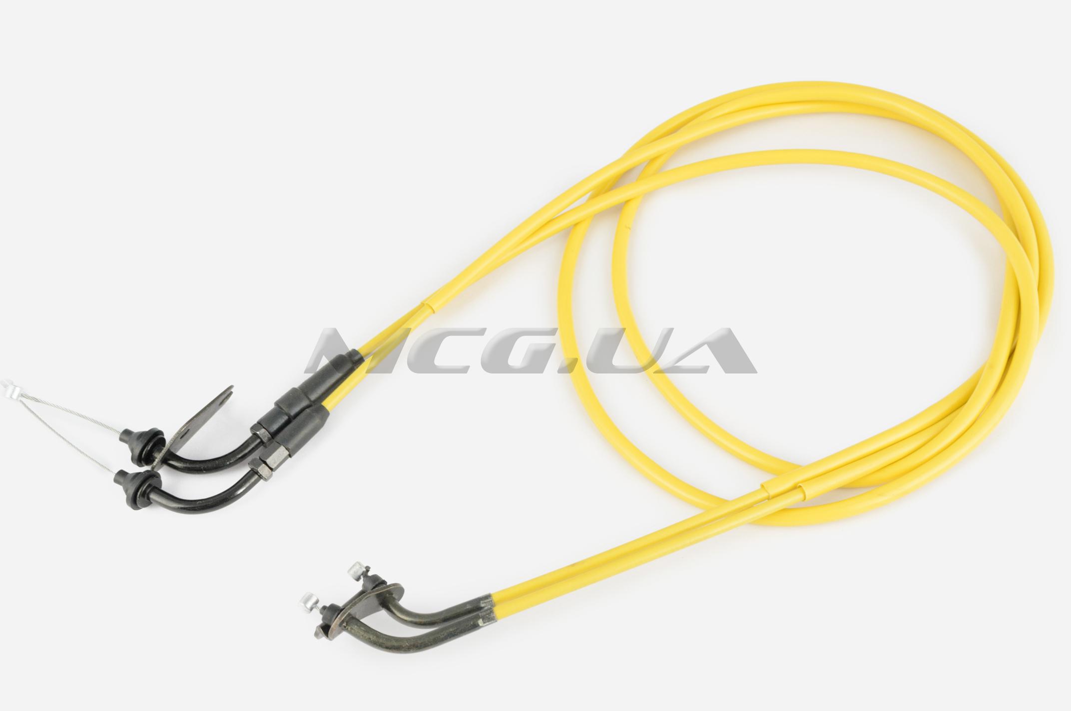 Трос газа Yamaha JOG 5BM (1500mm, уп.1шт, желтый)
