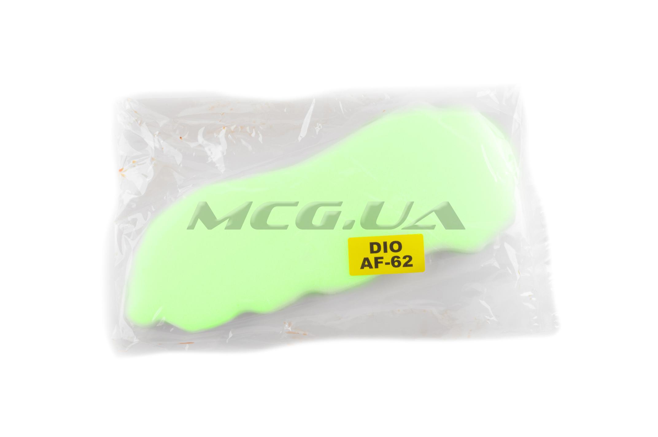 Элемент воздушного фильтра Honda DIO AF62/TODAY AF61 (поролон с пропиткой) (зеленый)