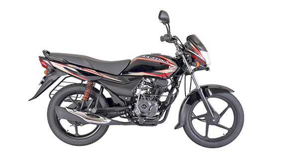 Bajaj platina 100 ES - черный