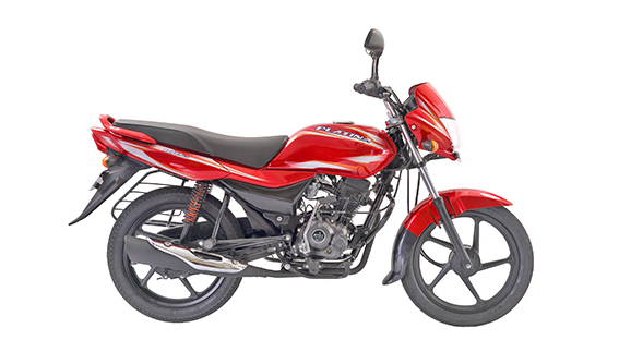 Bajaj platina 100 ES - красный