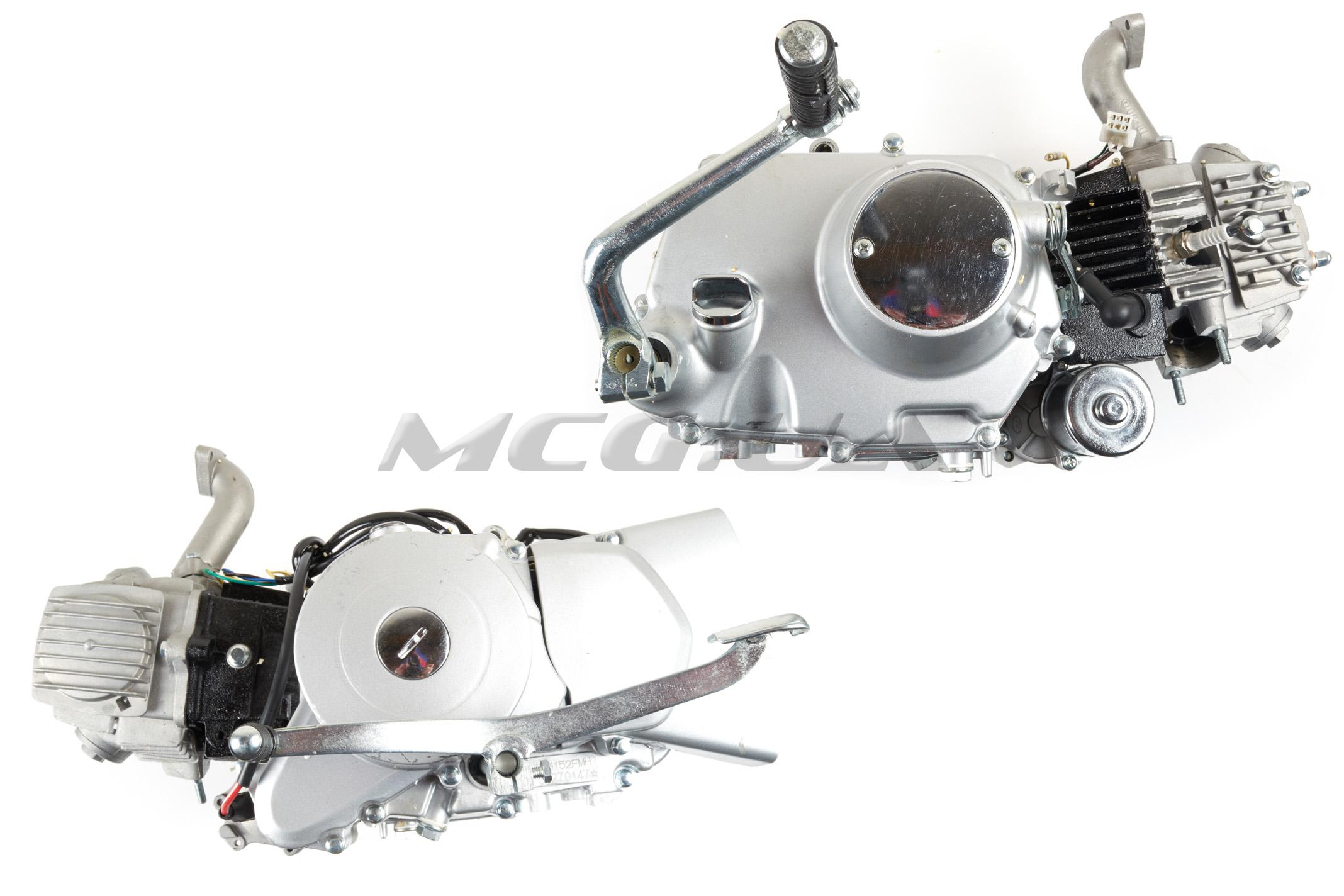 Двигатель Delta 110cc (МКПП, с нижним стартером) 