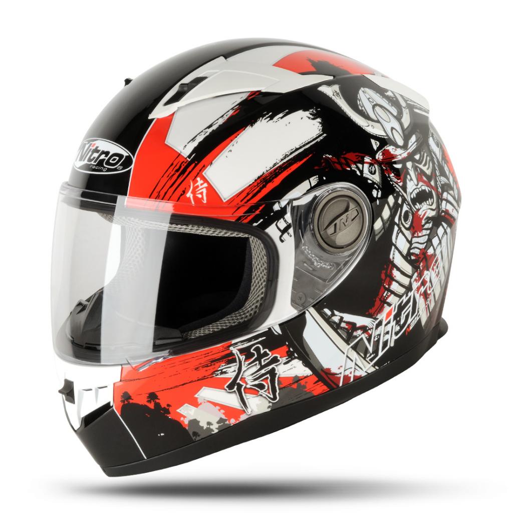 N2100 SAMURAI WHT/BLK/RED