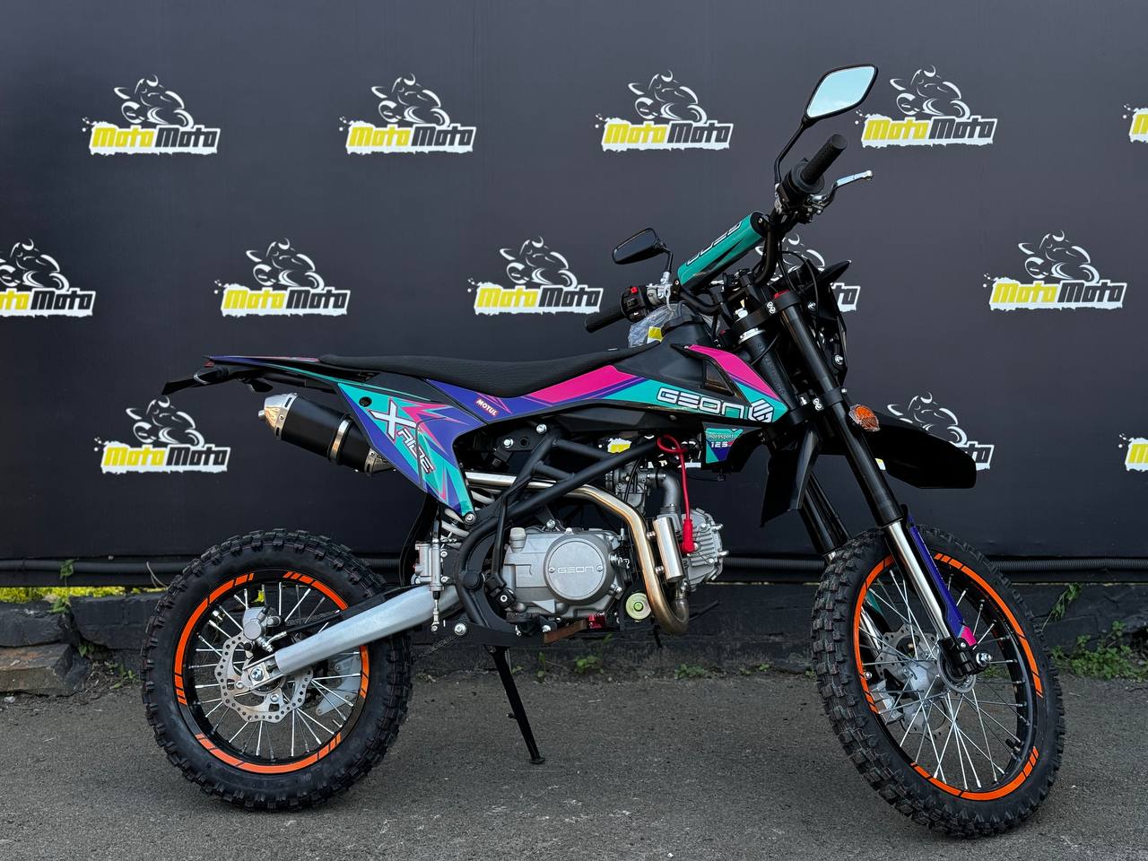 Характеристики Пітбайк GEON X-ride 125 pro (17/14 Off-Road)