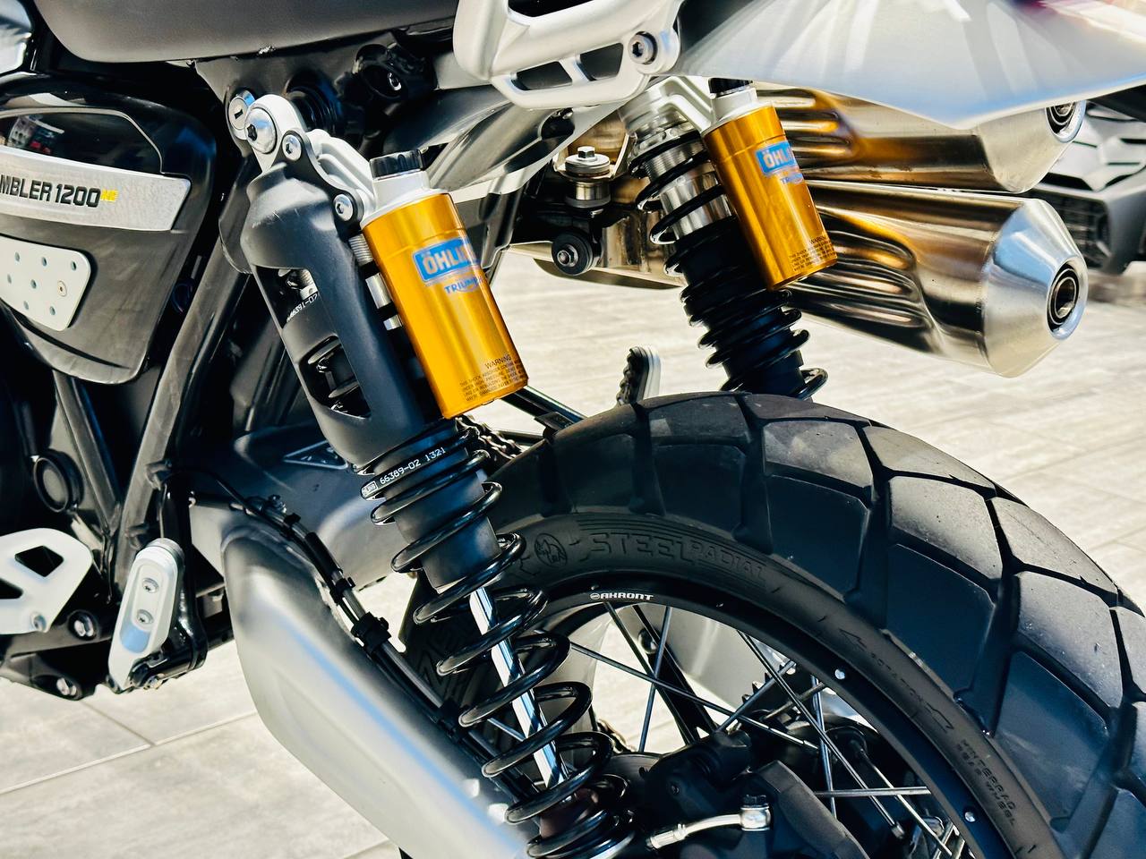 Характеристики Мотоцикл TRIUMPH SCRAMBLER 1200 XE 2020 год (1800 км)