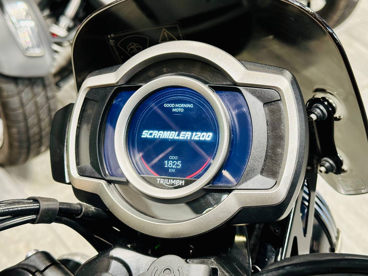 Характеристики Мотоцикл TRIUMPH SCRAMBLER 1200 XE 2020 рік (1800 км)