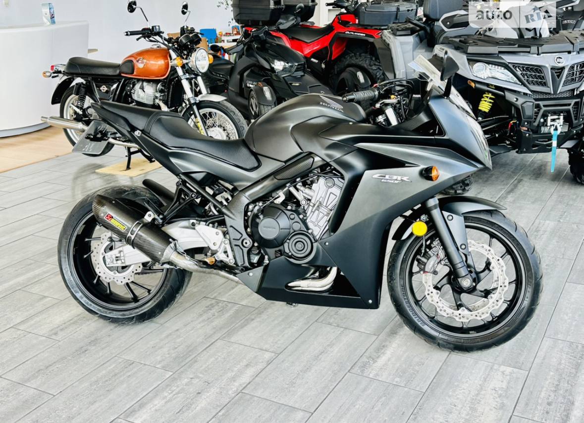 Мотоцикл HONDA CBR 650F 2015 рік, б/у (15 000 км)