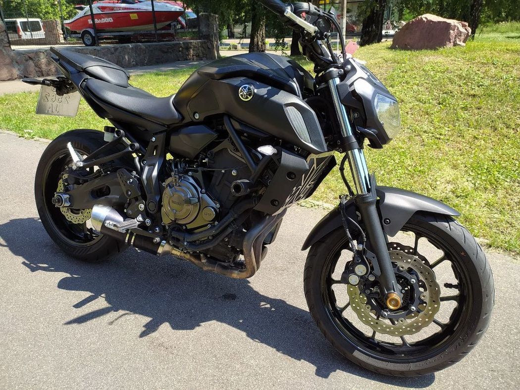 Мотоцикл YAMAHA MT-07 2019 год, б/у (23 500 км)