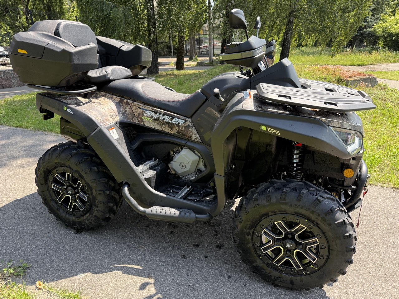 Квадроцикл SEGWAY SNARLER 600 AT6L FULL Equipped,Prairie+Camo, (1550км), б/у