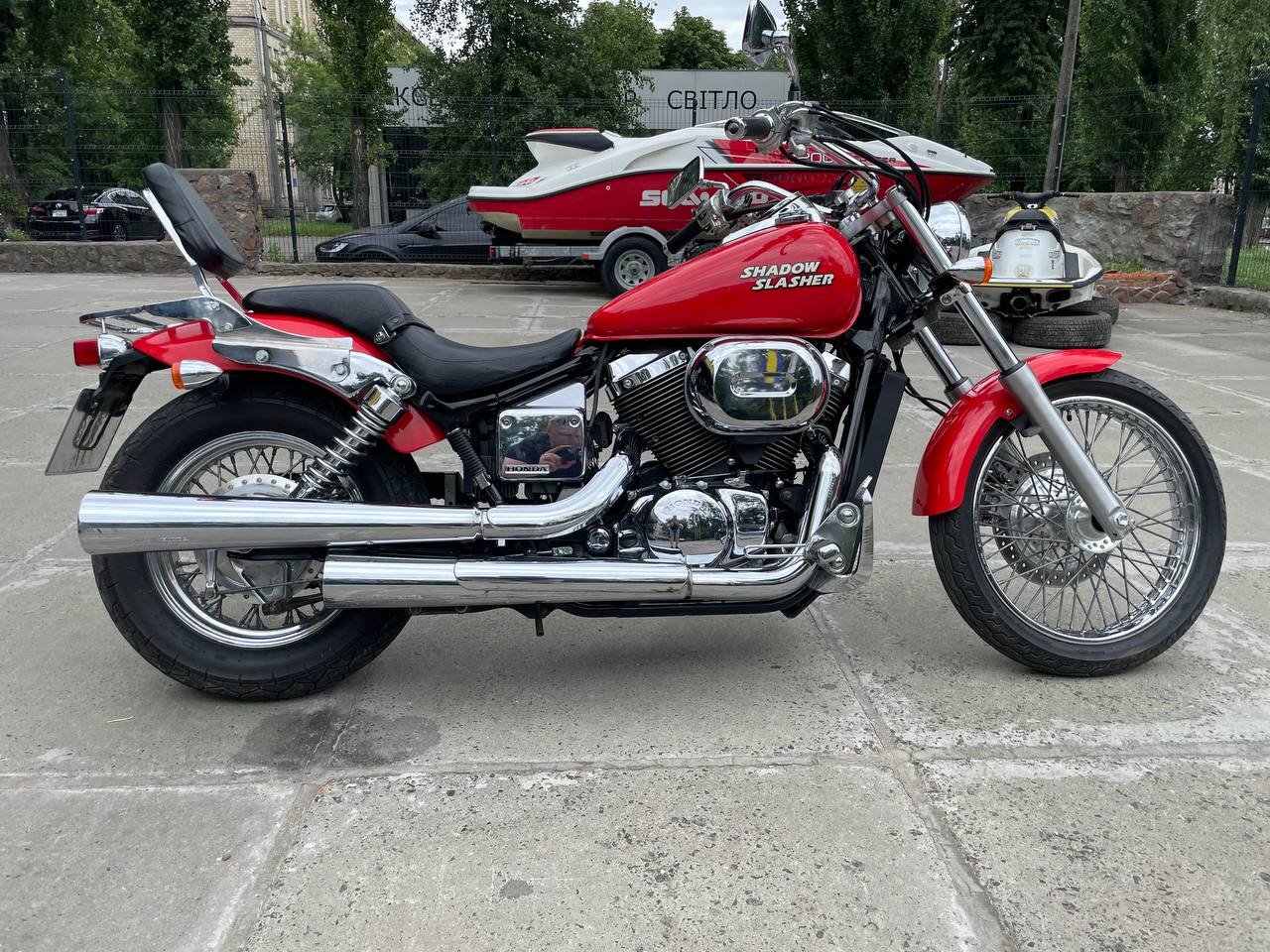 Характеристики Мотоцикл Honda Shadow Slasher 400 2005рік