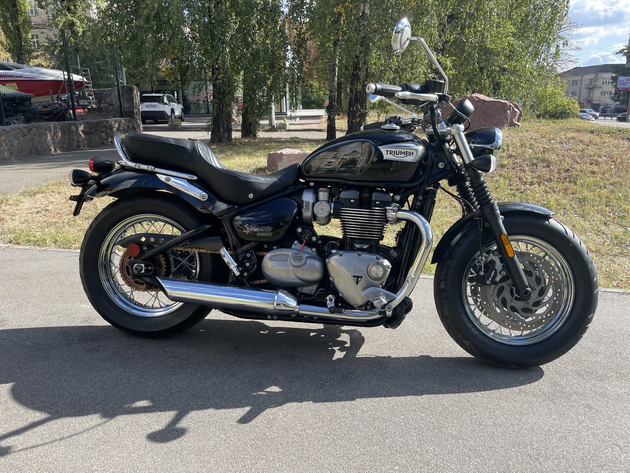 Мотоцикл TRIUMPH BONNEVILLE SPEEDMASTER 2018 рік, б/у (10 000 км)