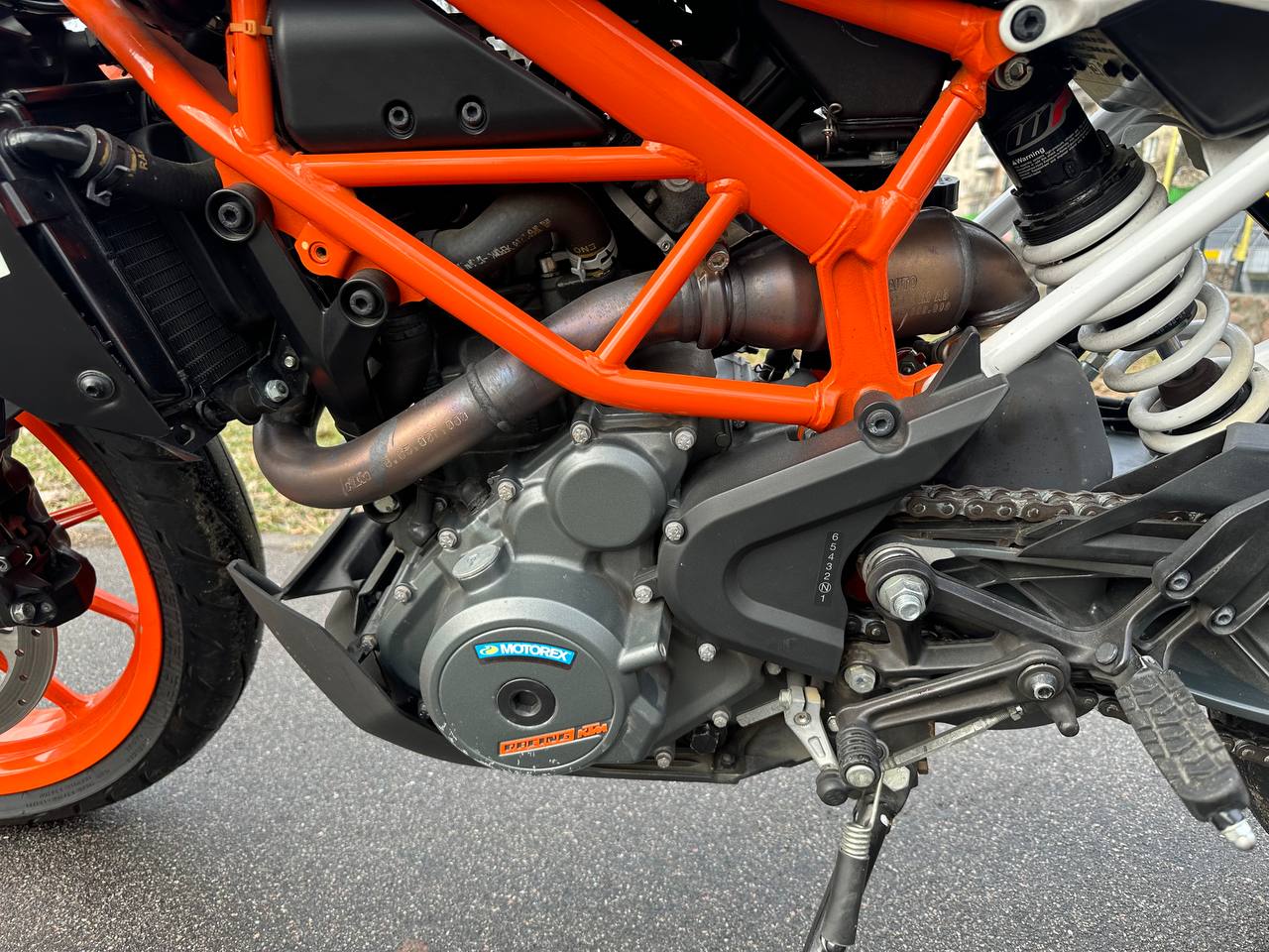 Характеристики Мотоцикл KTM 390 DUKE 2017 год, б/у (4250 км)